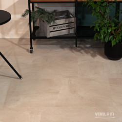 Виниловые пол Ceramo Vinilam Stone Бетон Белый